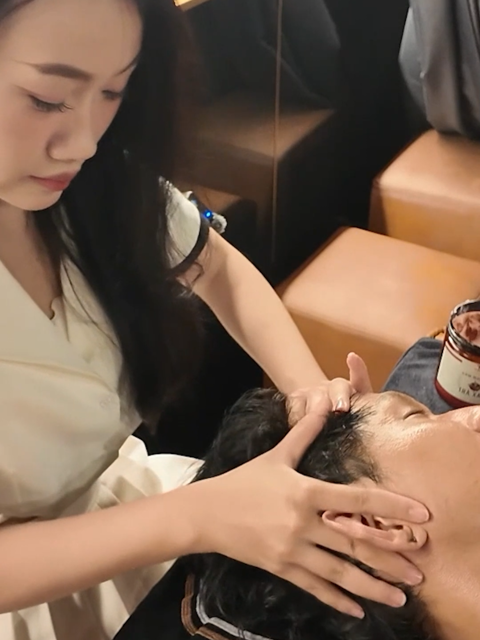 눈을 감는 순간, 감각의 프리미어가 시작됩니다 | HAOMAN SPA ASMR Close Your Eyes — The Premiere of Your Senses Begins | HAOMAN SPA ASMR 目を閉じた瞬間、五感のプレミア上映が始まります | HAOMAN スパ ASMR #asmr #headspa #relaxing #haomanspa #premierefeeling      
