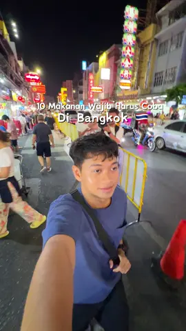 Bangkok terkenal dengan kulinernya. Nah ini aku mau share 10 kuliner yang wajib kalian coba dan dijamin nagih serta ga ada yang zonk😮‍💨. Yuk cobain kulineranya kalau kalian lagi dibangkok  @AirAsia Indonesia  #SlaycationWithAirAsia #FlyAirAsia #bangkok 