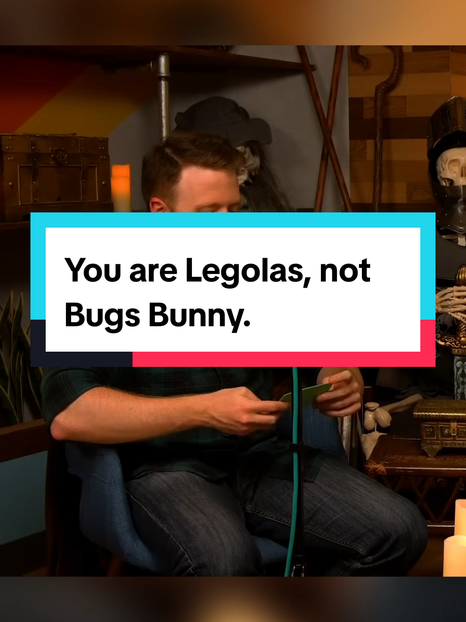#dungeonsanddragons #dimension20 #brennan You are Legolas, not Bugs Bunny