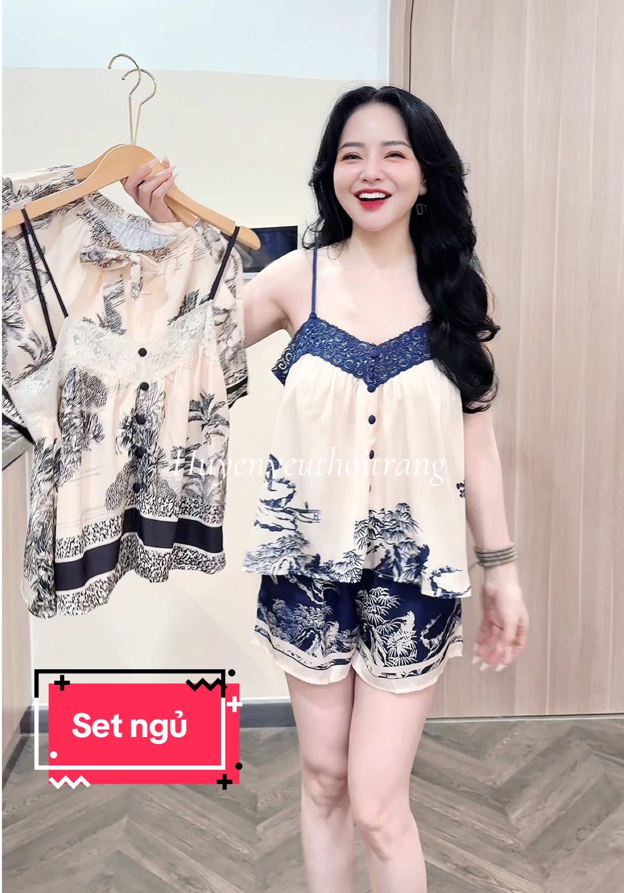 Set ngủ xinh #xuhuong #bongu 