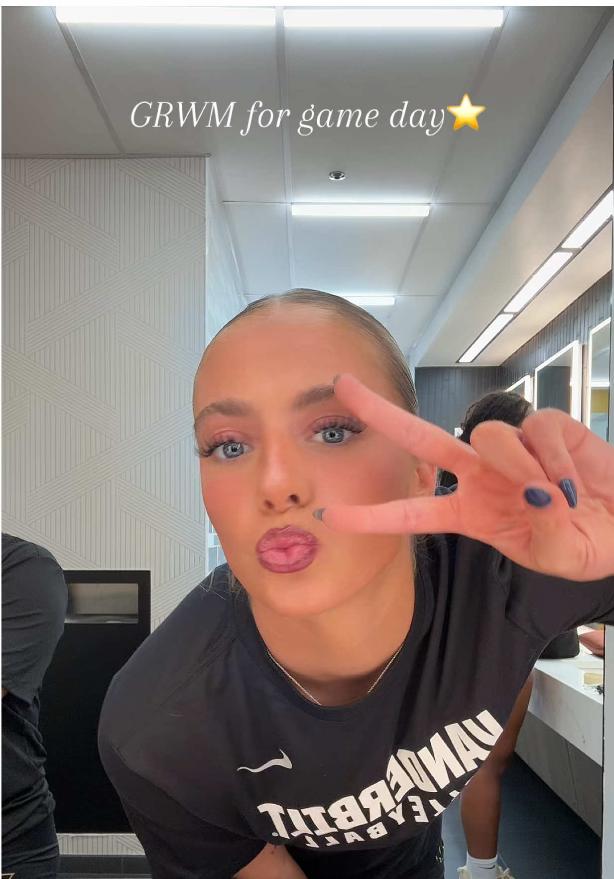 Game day tmrw!! #foryou #grwm #sec #d1athlete #volleyball 