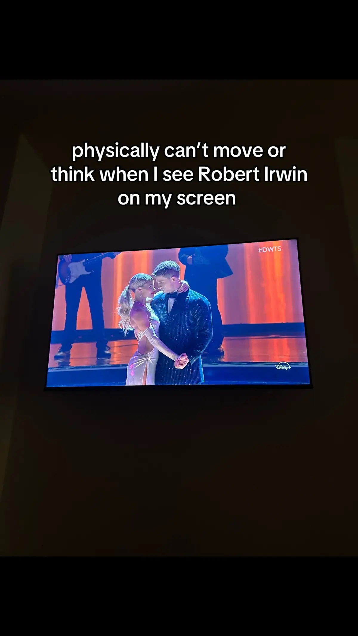 I literally am way too obsessed anyone else #husband #robertirwin #dwts #dancingwiththestars 
