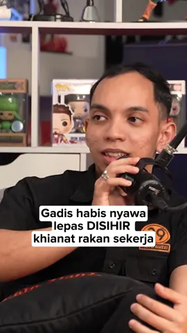 Kat tempat kerja, tak semua orang suka kita .. so hati-hati ..  #fyp #foryou #podcast #sihir #seram #anakhantoo 