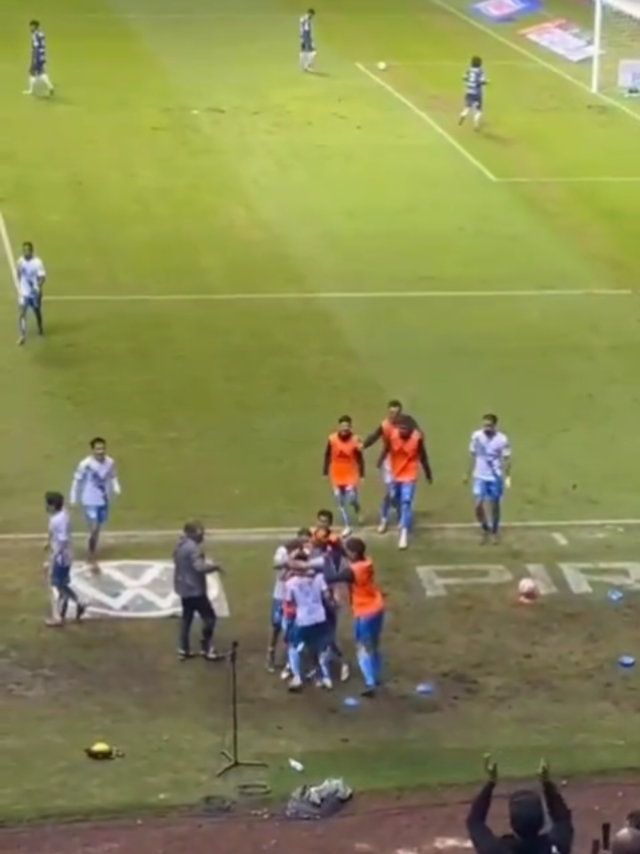 Remontada del Puebla, Los Tuzos lo pierde 2-1 al minuto 73’ #tuzos #pachuca 
