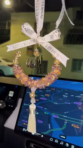 ✨Tak Perlu Dekor Banyak-Satu Gantungan Kristal Kereta Ini, Sudah Bikin Mobil Kamu 