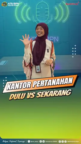 Halo #SobATRBPN, Kementerian ATR/BPN terus berinovasi dan bertransformasi memberikan pelayanan pertanahan digital. untuk itu, mari sini ikut Minaru yang akan menjelaskan perbedaan Kantor Pertanahan dulu vs sekarang melalui video berikut ya, Sob☝🏼 #IndonesiaLengkap #ATRBPNKiniLebihBaik #ATRBPNMajudanModern #MelayaniProfesionalTerpercaya
