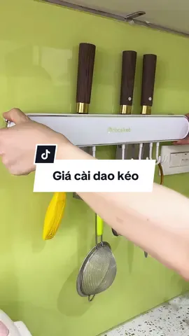 Giá cài dao k cần khoan đục tường, nhìn sang xịn gì đâu. #kecaidao #giacaidao #kecaidaokeo