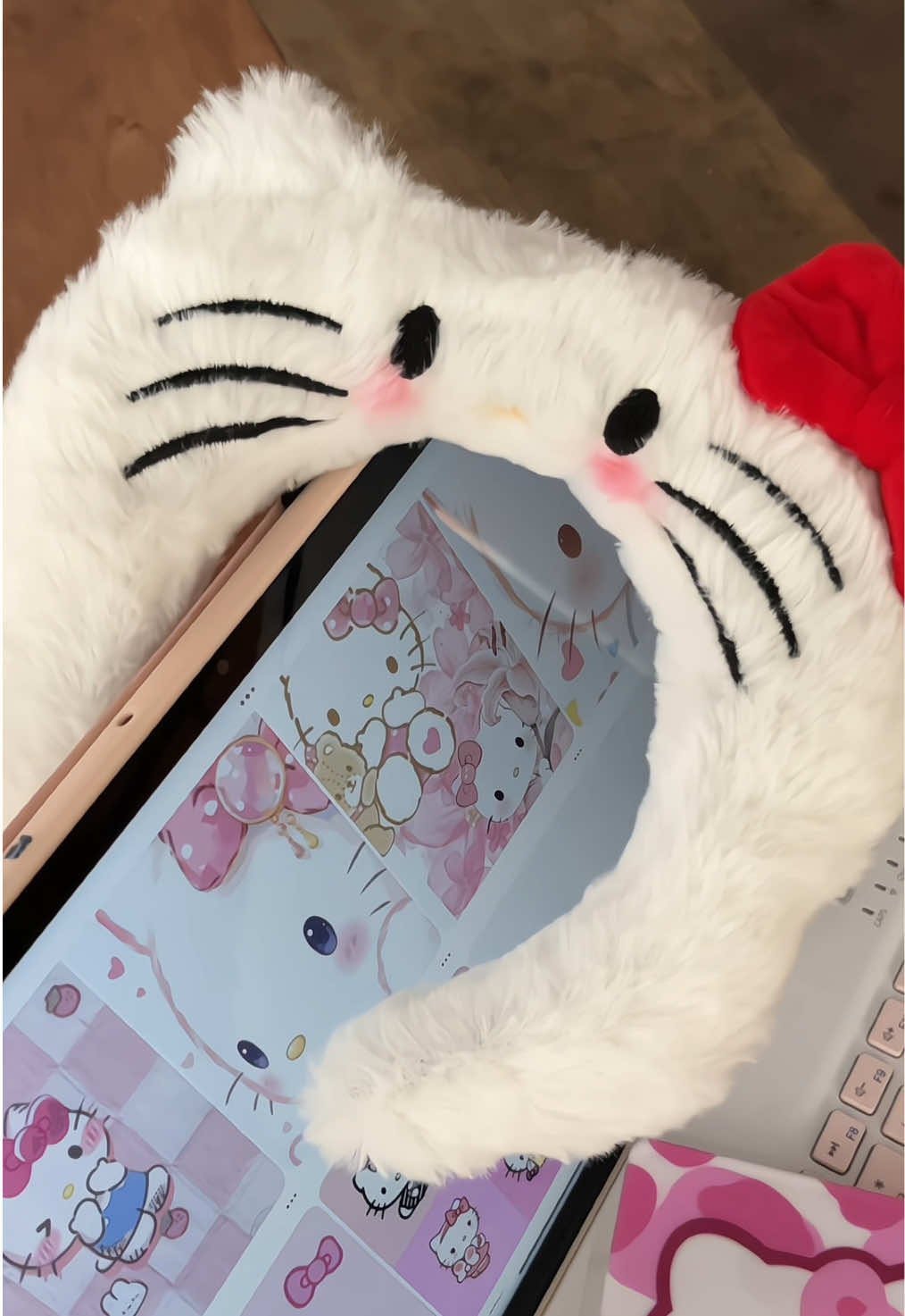 Cute mãi thôi 💓 #caitocxinh #hellokitty 