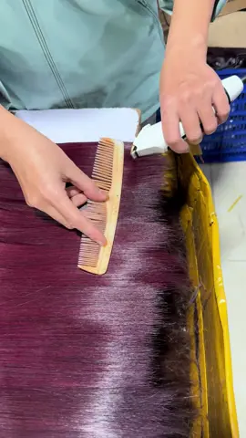 Super double drawn🔥🔥 #straighthair #wunebahair #burgundyhair #wig #foryou 