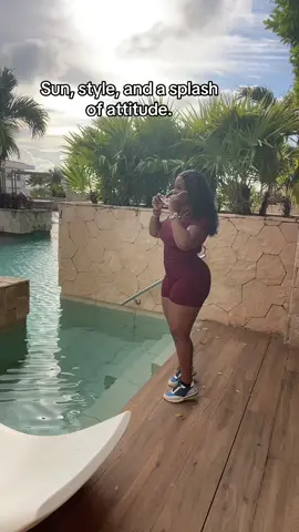 @JAZZYJUJU  @JAZZYJUJU  @JAZZYJUJU Cancun fit check 🏝️ Poolside on a budget but never skimping on style. ✨ Ribbed Set – $10.78 ✨ Curly Highlight Wig – $98 & up ✨ Oversized Sunnies – $5.36 I just dropped all the links for you—snag them before they sell out! #DesignDimeDiva #GlamTribe #VacationOOTD #TikTokMadeMeBuyIt #GRWM 