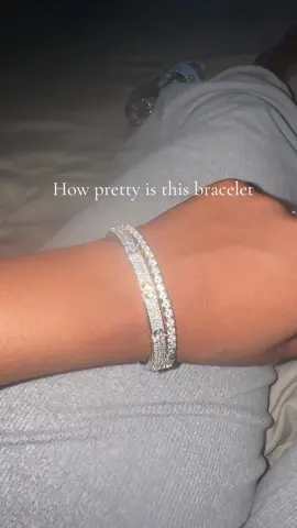 The fact that I paid like 3 dollars for it is insaneee and I’ve showered in it. #fyp #jewelry #braceletstacks 