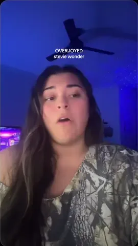 I'll never get tired of this song 💜 @Stevie Wonder, you are a treasure #overjoyed #steviewonder #cover #rnb #singing 