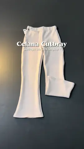 Akhirnyaaa semua SIZE ada😍 #celanacutbray #celanascuba #celanafitandflarepants #celanakekinian 