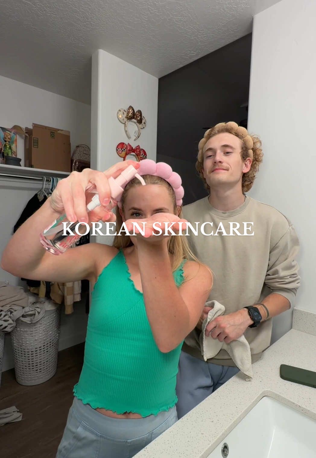 My favorite part of my evening is my skincare routine with @The Face Shop US !🧼✨💕 truly the best skincare and if you’re interested in these product make sure to shop in store or online @target ❤️ #thefaceshop #koreanskincare #ricewaterbright #gifted #skincare 