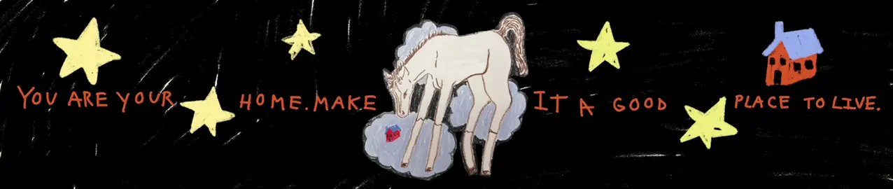 a little message for you before you rest your head 🛌💤🌌 #5120x1080 #animation #feelings #dreamcore 