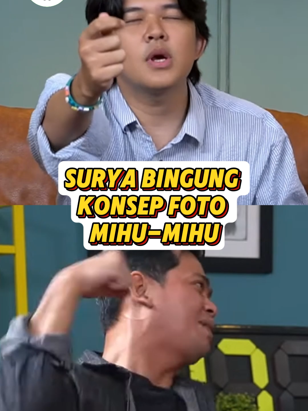 SURYA BINGUNG KONSEP FOTO MIHU MIHU Tonton selengkapnya di YT Podkesmas Showkesmas. Bersama Surya Insomnia, Imam Darto, Ananda Omesh, Angga Nggok dan Podcast Keluarga Artis, Niky Putra dan Mario Caesar. #ketawaitusehat #podkesmas #showkesmas #suryainsomnia #podcastkeluargaartis