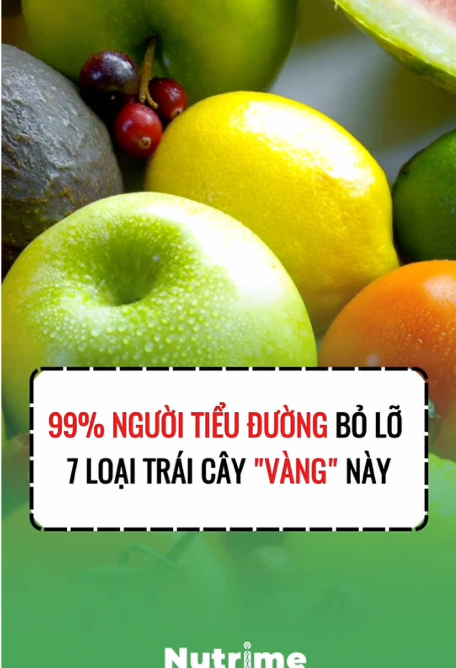 Những loại trái cây tốt cho người tiểu đường không phải ai cũng biết #tieuduong #chamsocsuckhoe #xuhuong 