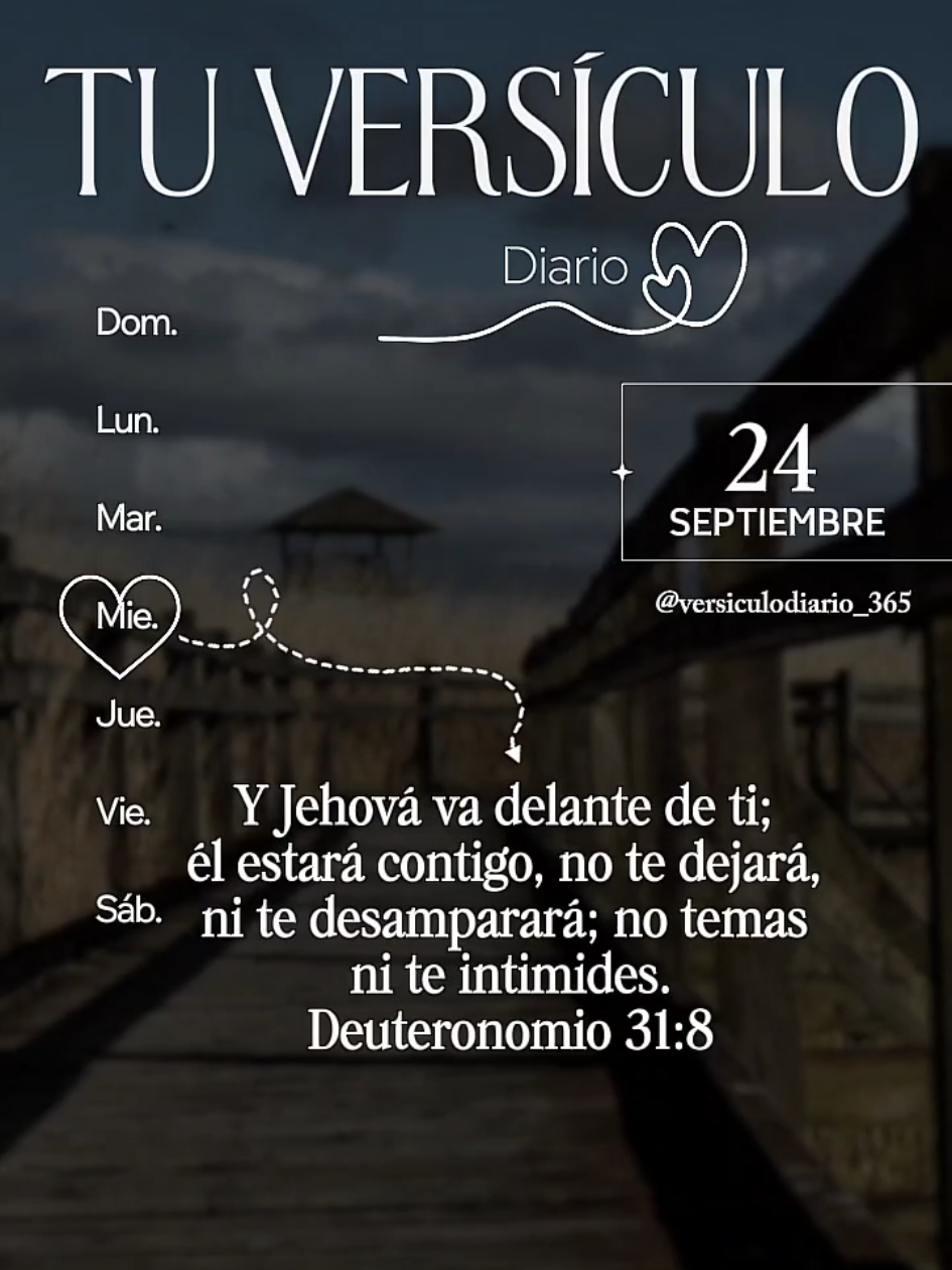 TU VERSÍCULO DE HOY 🙌 ❤️‍🔥 📖  DIOS LES BENDIGA 🤗 #Versículos #buenosdias #biblia #bible 