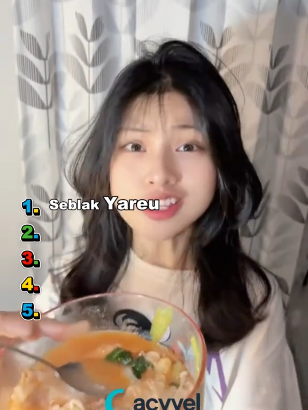 Ranking Top 5 Makan Ngomong Yareu #lucu #ranking #foryou #viral #fyp 