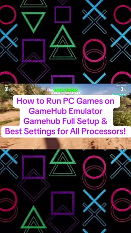 How to Run PC Games on GameHub Emulator  Gamehub Full Setup & Best Settings for All Processors! #gaming #fyp #fyppppppppppppppppppppppp #emulator #gamer 