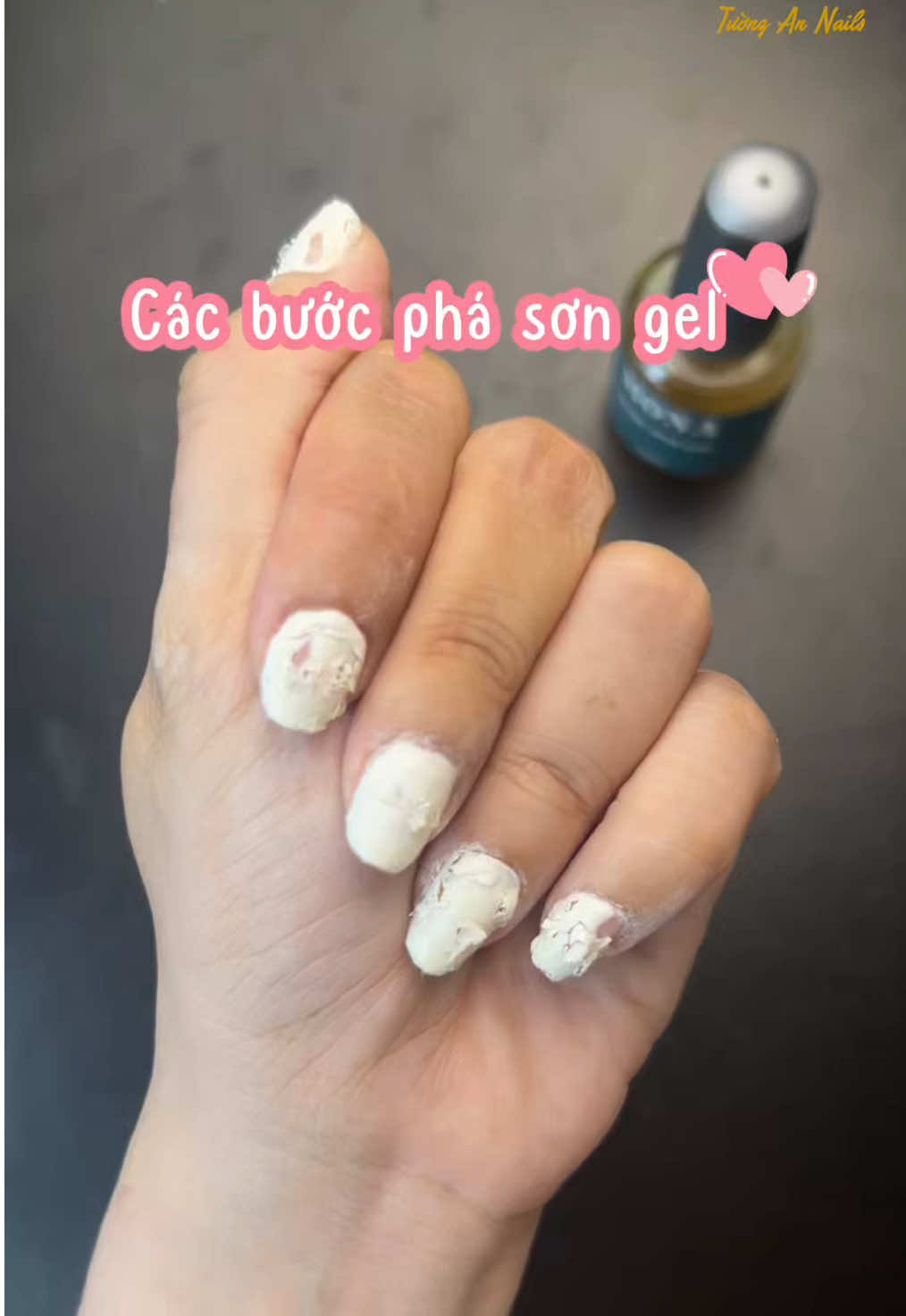 Các bước sơn gel đúng cách, các chị em tham khảo nè 🥰 #tuongannails #nails #tiemnail #phagel #mona 