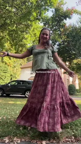 top & skirt are @Natural Life  shoes are @BIRKENSTOCK USA  #OOTD #fallfashion #fleetwoodmac 