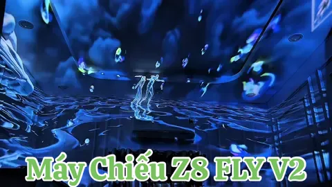 Máy chiếu z8 fly v2 nét căng đét, tặng USB cảnh 128gb gần 30 tiếng cảnh khác nhau nhau #maychieubayphong #maychieudicanh #maychieu4k #maychieuz8fly #maychieufullhd 