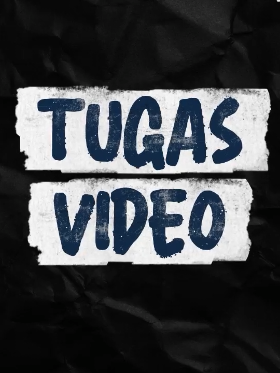 INTRO TUGAS || #fypシ゚viral #template #tugassekolah #opening #trend 