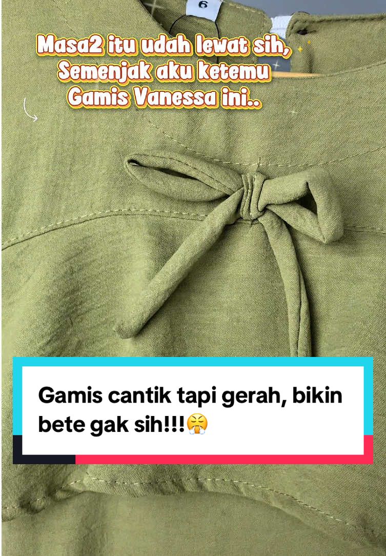 Yg bahan panas bikin gerah udah lewat... sekarang udah ada solusinya 🥳🥰😍 #fyp #fashion #gamis #gamiskekinian #gamismurah 