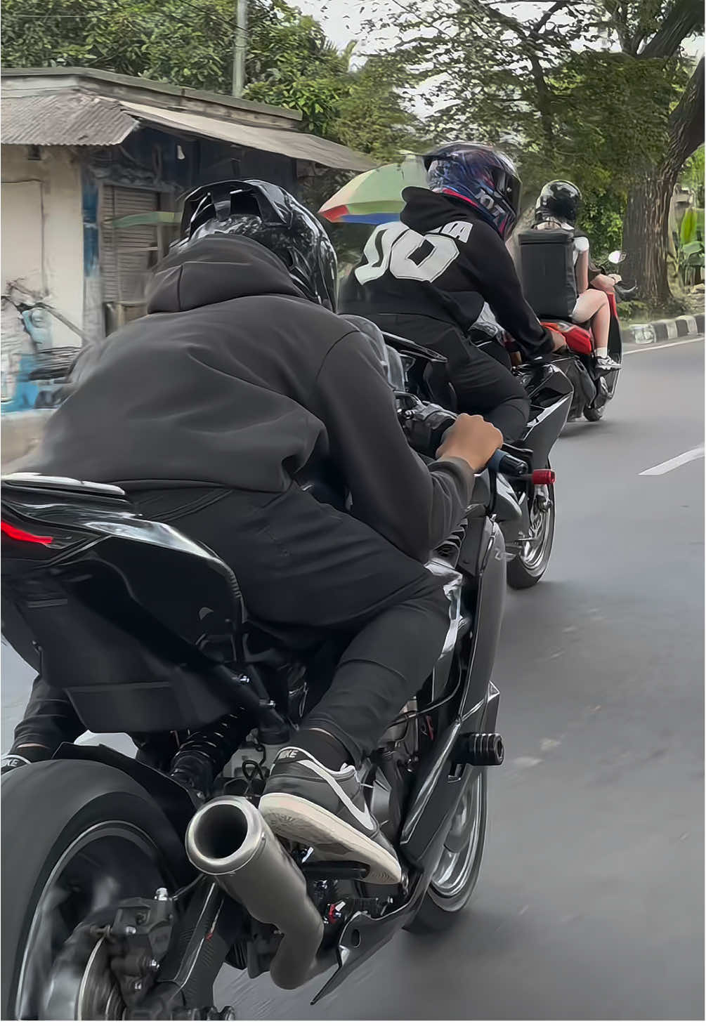 😋#zx25r #zxhitam #fyp 