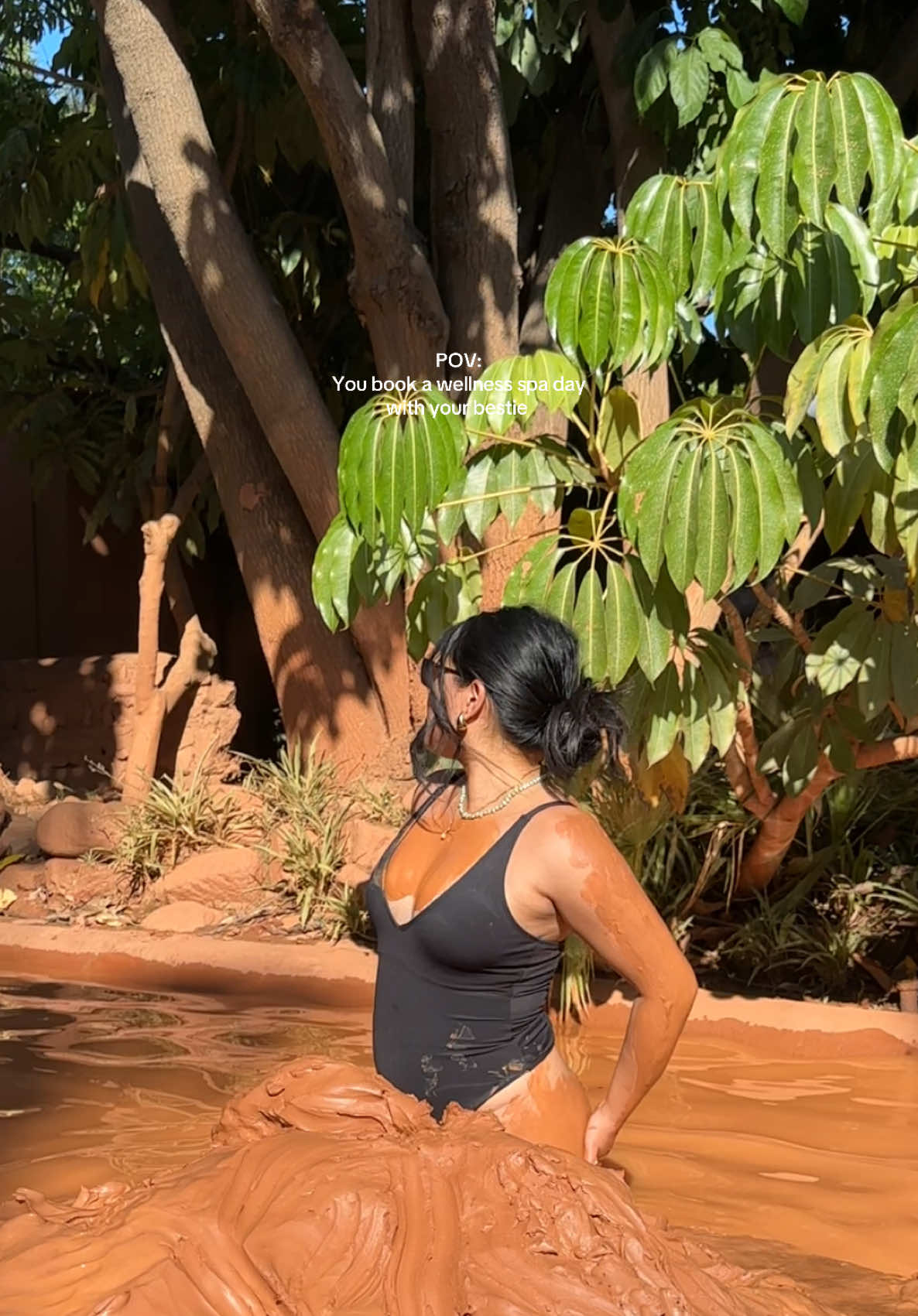 Spa days are the best day. When your bestie is an influencer and takes you to her brand events @Kailee  @Glen Ivy Hot Springs  @comfort zone skin  #spaday #wellness #skincare #mudding #wellnessroutine 