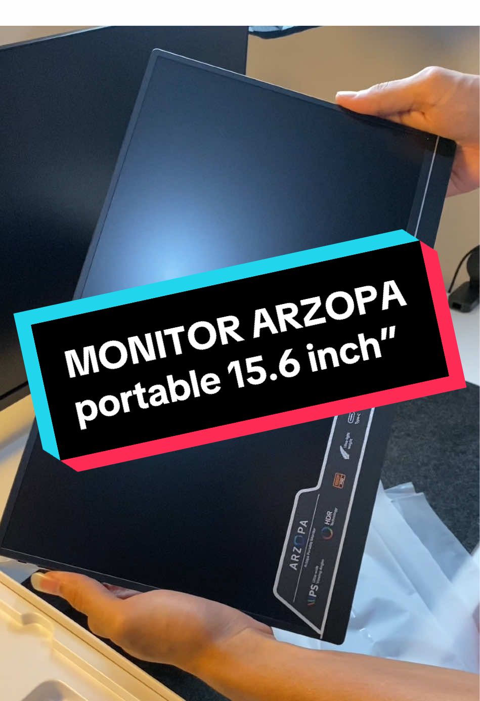 Monitor Portable Gaming ARZOPA A1 15.6” inch support Handphone PC Laptop Nitendo Play station HDR Bazzeles keren abiss #monitorazopa #azopamonitor #azopaa1 #monitorportable #monitormini 