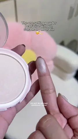 no cakey setting powder! 💖 #vicecosmetics #vicecosmeticspowder #powder #bakingpowder #settingpowder  Face Powder, Universal Fix Baked Setting Powder @ViceCosmeticsPH 