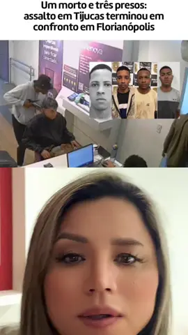 🚨🇧🇷 Quatro criminosos da Bahia, Pará e Alagoas participaram do assalto em Tijucas. Um dos envolvidos morreu em confronto em Florianópolis( fonte Jornal Razão). Depois somos PRECONCEITUOSOS? 🥺#crime #morte #carater #mimimi #santacatarina 