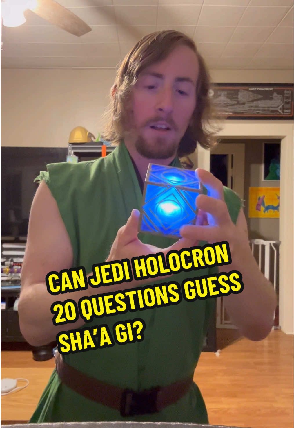 Can the Jedi Holocron 20 Questions guess Sha’a Gi?! #starwars #jedi #clonewars #cosplay 