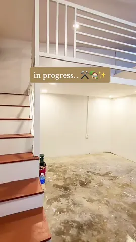 on-going renovation of our own little space ⚒️🏡✨ #loftbedroom #loftbed #smallroom #smallspaceliving #apartmentlife #roomrenovation 