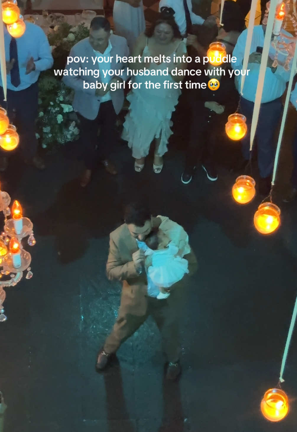 I love seeing their bond🥹🤍 #firstdance #daddysgirl #fatherdaughter 