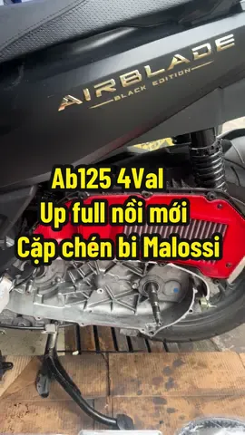 Ab125 4Val up full nồi mới , mặt nhôm nồi trước Malossi , thả lò xo trụ canh êm ái ga đầu , ko gào , lâu rung ga đầu , vặn là đi ko ga chờ , có hậu theo nhu cầu em trai chủ xe 😁#DRCshop #Fullnồi #Ab4val #Malossi 
