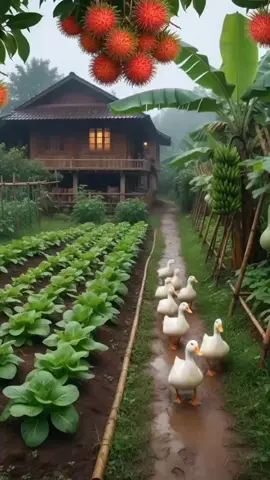 hujan lebat di kampung yang jauh dari hiruk pikuk kehidupan kota. #pesonadesa #desavibes  #panoramaalam  #fyppppppppppppppppppppp 