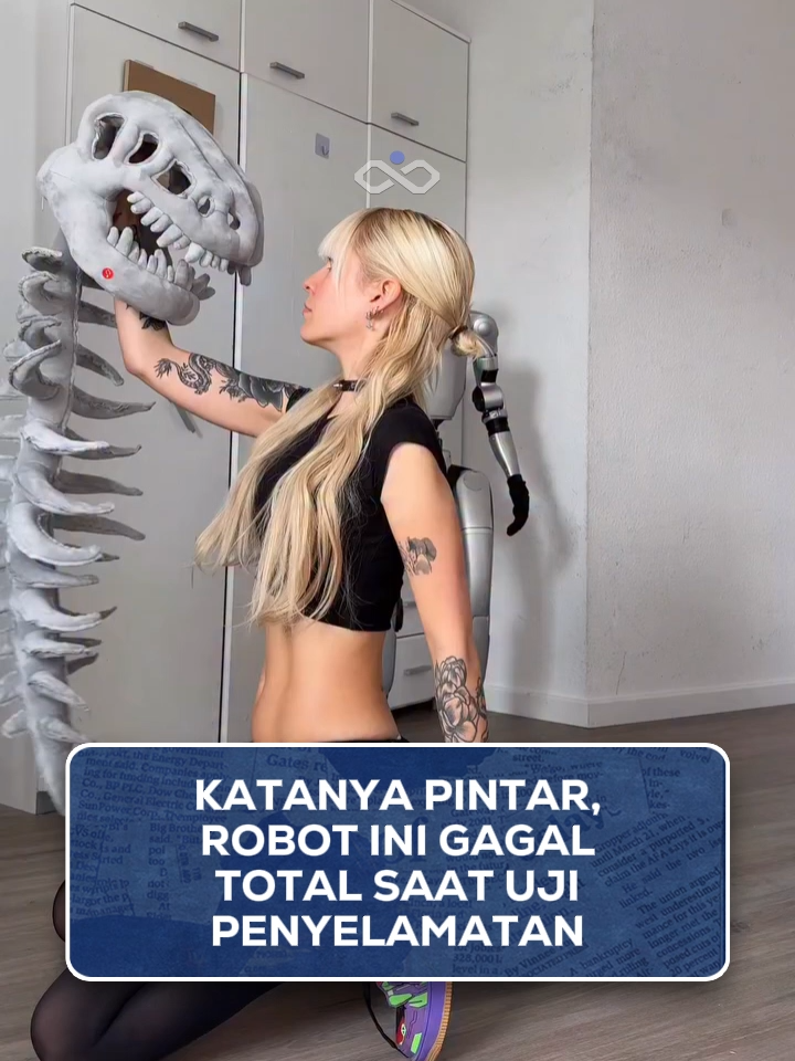 Disuruh nyelamatin... malah minta diselamatkan . . . [ suuperdone ] #InfinityFeeds #Robot #Teknologi