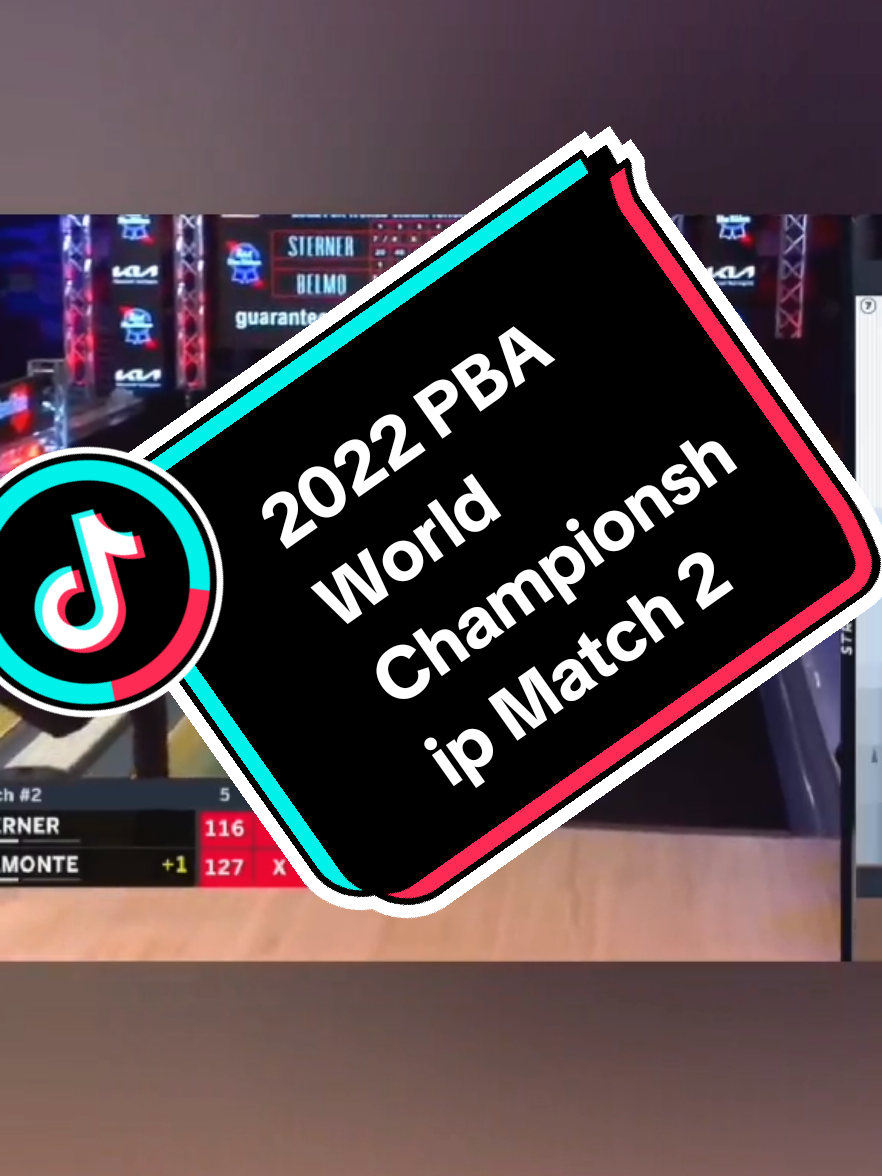 2022 PBA World Championship presented by Pabst Blue Ribbon Match 2 (Jason Belmonte vs. Jason Sterner)  #sports #bowling #pba #pbabowling #worldchampionship 