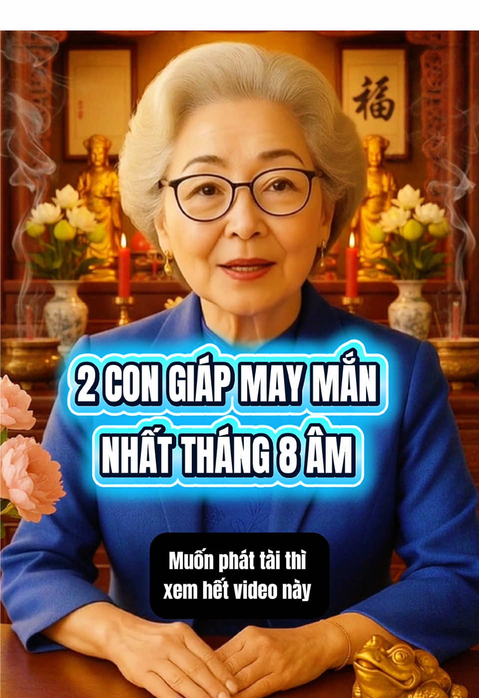 2 con giáp may mắn nhất tháng 8 âm #12congiap #tuvi #phongthuy #tuvisomenh #giaihan 
