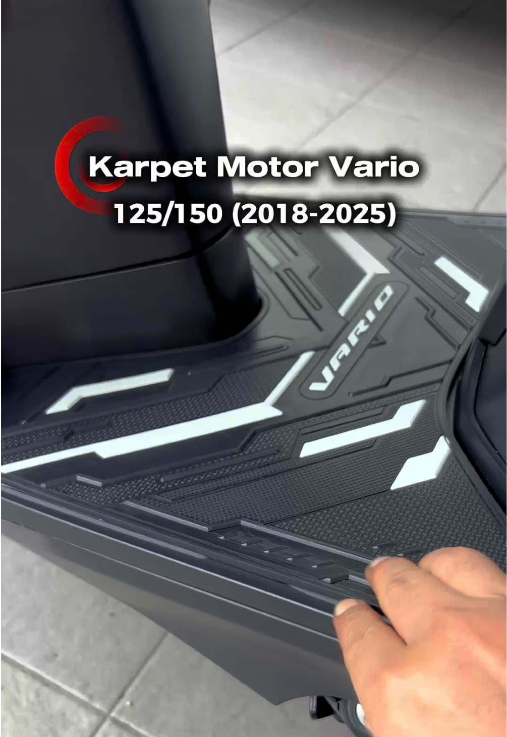 Rekomendasi Karpet Motor Vario 125/150 tahun 2018-2025, auto bikin nyaman pijakan kaki motor vario kalian, serta tampilan motor juga pastinya bakal semakin keren #rekomendasi #karpetmotor #vario #vario125 #CapCut 
