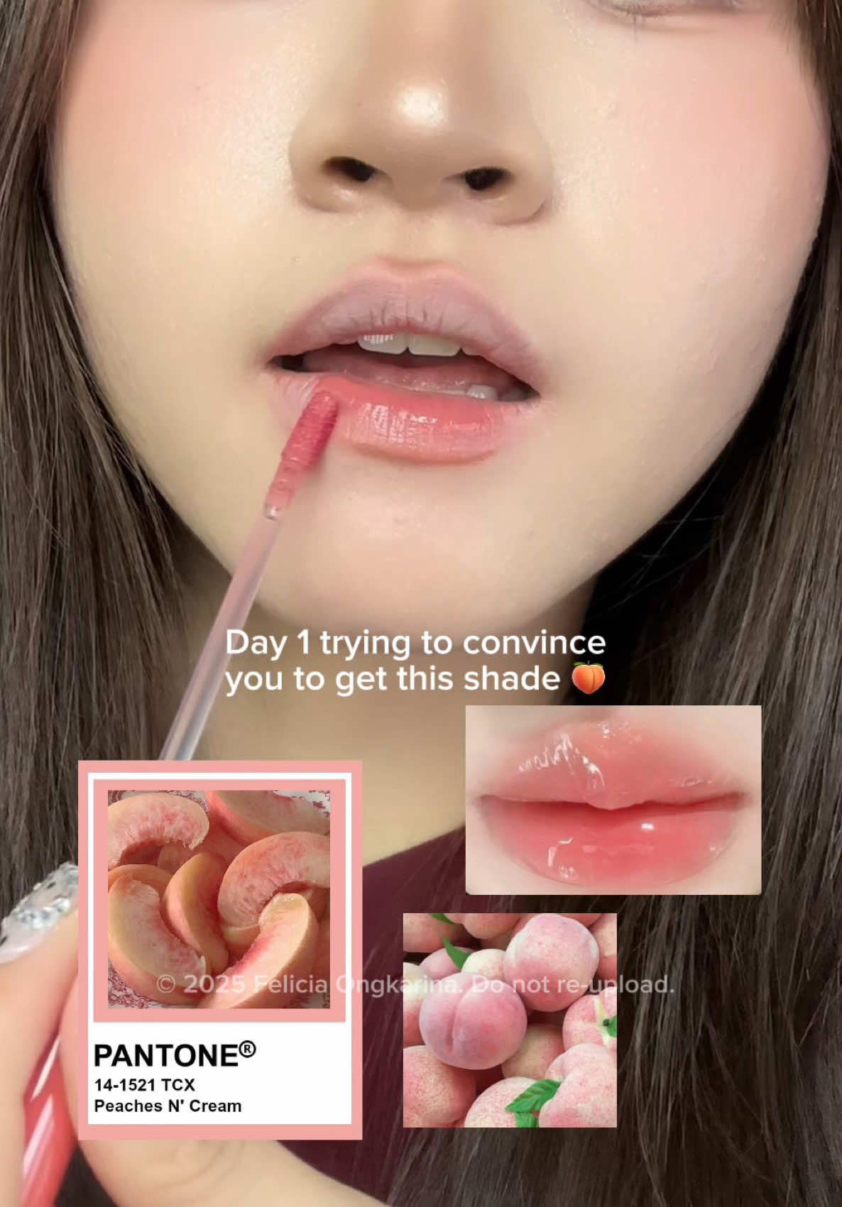 new fave just dropped! @COLORKEY INDONESIA 😍🩷 all shades are so pretty <3 which one is your favorite? #lipgloss #Colorkeyid #Colorkey #AirUpYourLips #GlossLikeGlass 