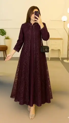 Dress brokat modern kekinian wanita muslim bahan title full puting #dressbrokat #dress #dreskekinian #foryoupage #outfitkondangan 