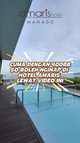 amaris hotel manado cuma bayar 400rb kalo order lewat tag lokasi di video ini #amaris #amarismanado #hotelamaris #hotelmanado #hotelamarismanado 