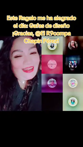 El R9compa Chapin Pérez, gracias por el fantástico Regalo que has enviado en mi LIVE. Siempre recordaré este momento. @El R9compa Chapin Pérez #tiktoklive #livehighlights #livegift #designerglasses #gafasdediseño 