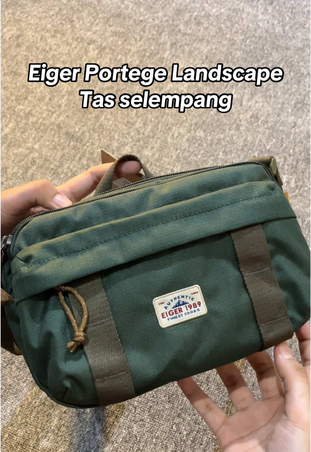 Rekomendasi tas selempang eiger #eiger #eigeradventure #tasselempang #taseiger 