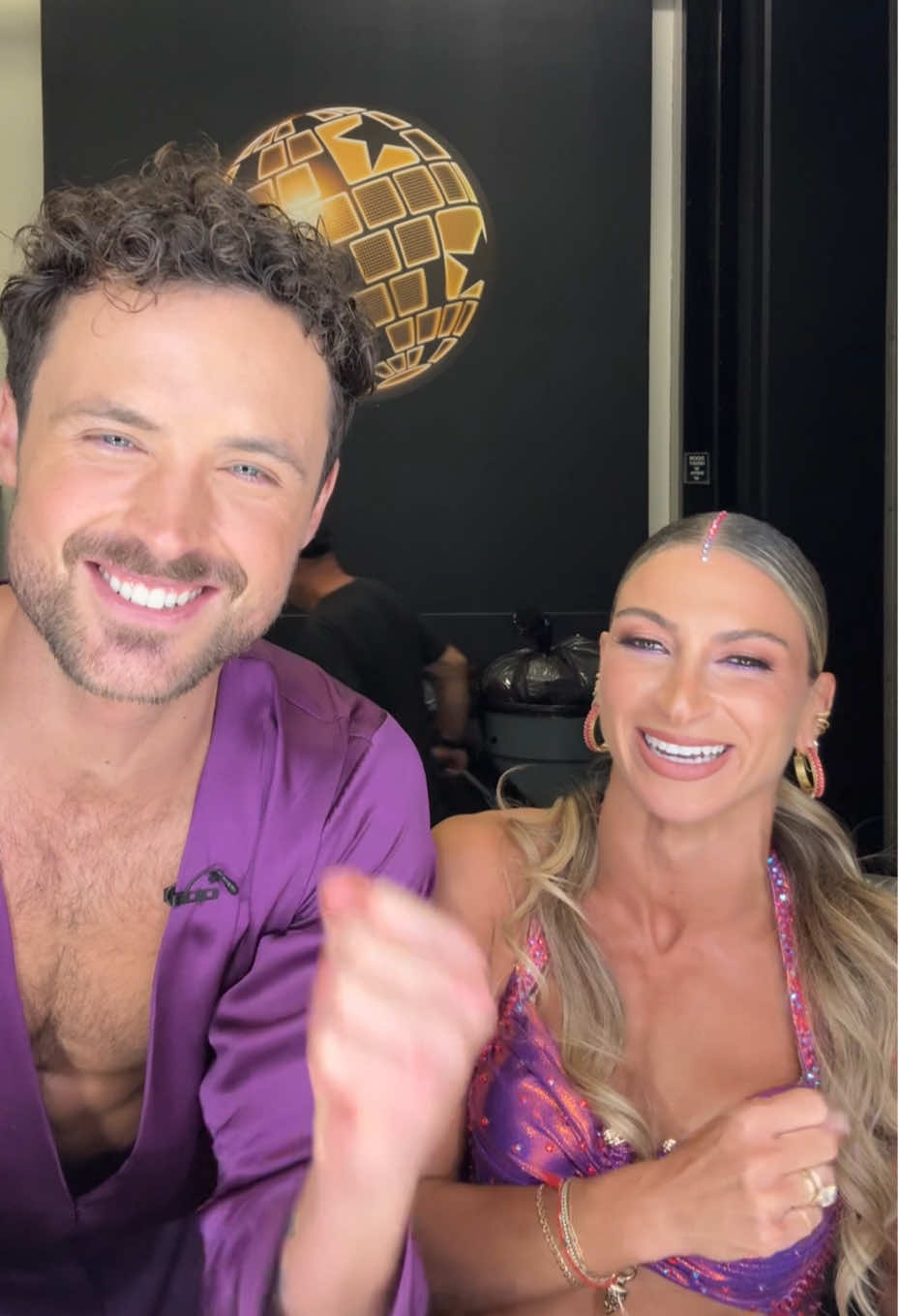 THANK YOU! So excited to have another week to keep improving. -Team DaDy @Dancing with the Stars #DWTS 
