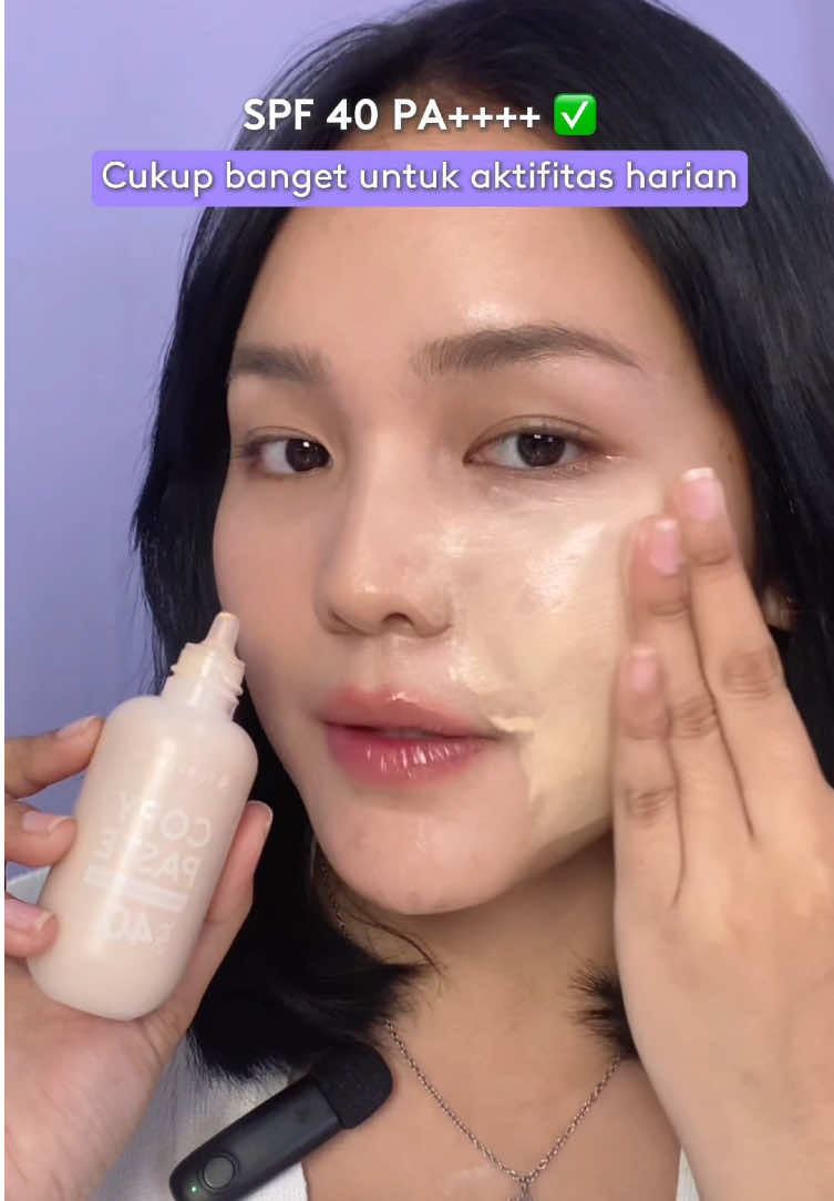 Upgrade sunscreen-mu jadi lebih praktis ✨ #somethinc #sunscreen #tintedsunscreen #skincare #edukasi 